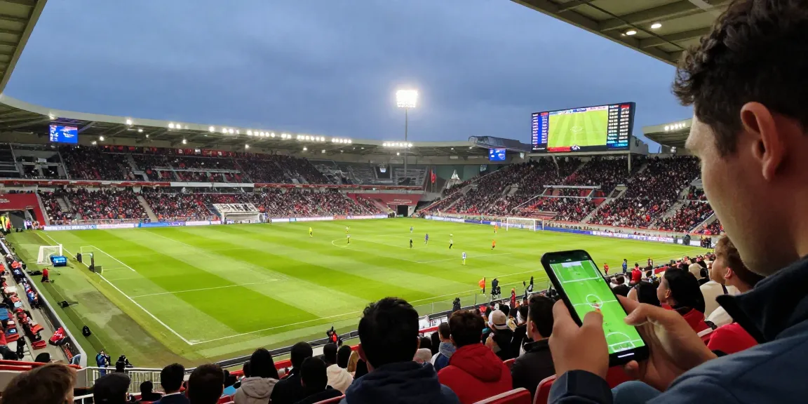 CabongTv watch live football today for expert betting predictions and match odds analysis in a vibrant stadium atmosphere.