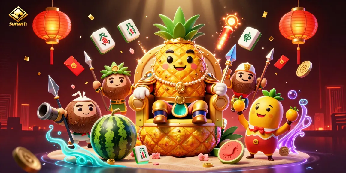 Experience vibrant gameplay with sunwin, featuring a lively casino scene full of golden elements.
