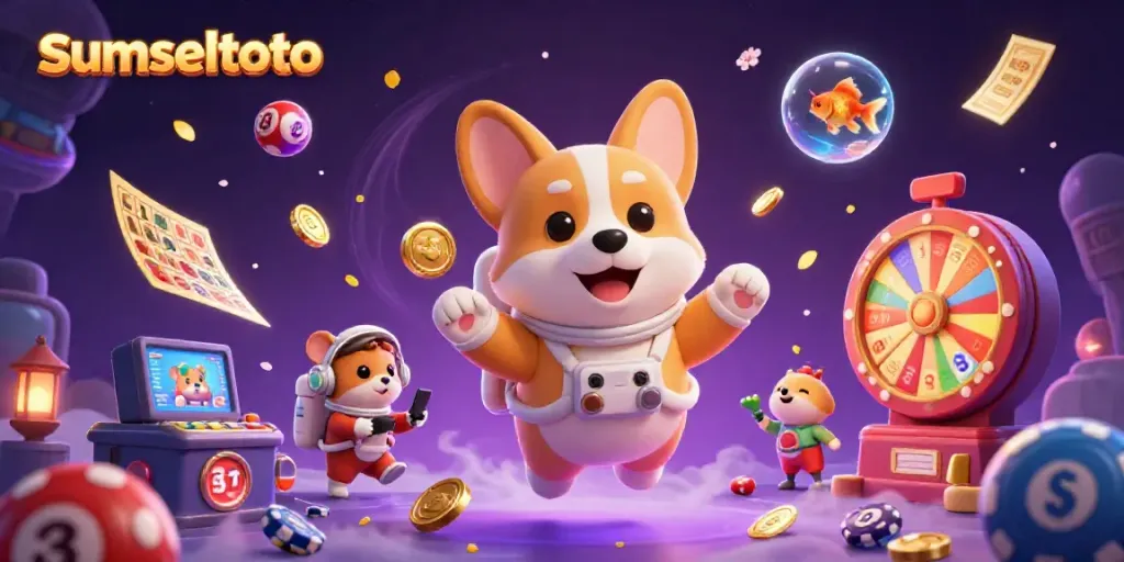 Engage with exciting sumseltoto lottery experience in a vibrant space casino setting.